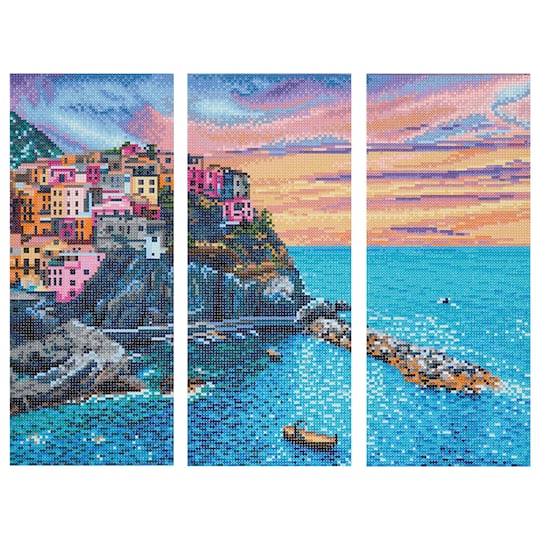 Coast 3-Panel Diamond Art Kit by Make Market®